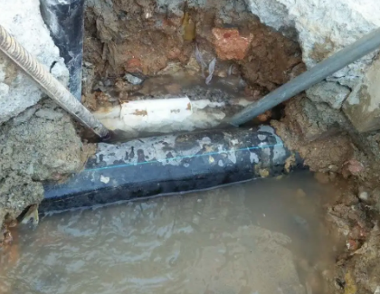 蕉岭测漏水之水管漏水
